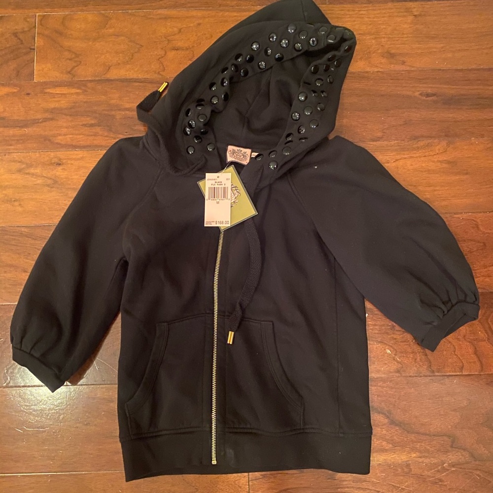 Juicy couture quarter sleeve jacket with tags!!